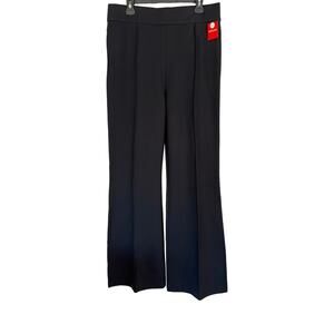 Spanx Hi-Rise Flare Pants Ponte Classic Black 1X Tall NWT $148